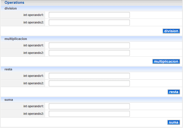 Cliente Test de CalculadoraService
